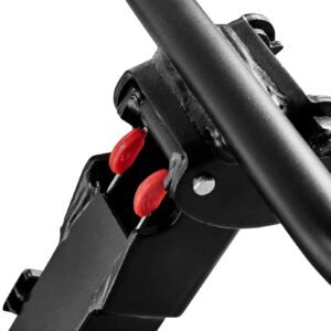 Allen Sports High Capacity Locking Premier 2-Bike Model for Electric Bikes, Model QR520EB, Black, (QR520-EB) - Image 10