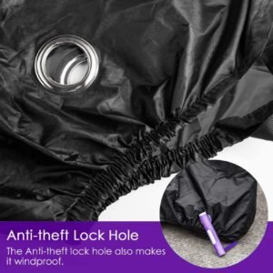 Indeed BUY Bike Cover for 1, 2 or 3 Bikes Waterproof Bicycle Cover Outdoor Bike Storage Covers XL XXL 420D Heavy Duty Rain Sun UV Wind Proof for Mountain Road Electric Bike etc - Image 7