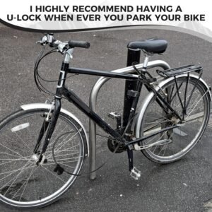 Hapleby Premium Bike Lock Set with 2 Keys, Bike U-Lock with 6 Feet Thickened Solid Steel Cable, Heavy Duty Anti Theft Bicycle U-Lock with Mounting Bracket for Road, Mountain, Folding Bike and Scooter 14 Hapleby Premium Bike Lock Set with 2 Keys, Bike U-Lock with 6 Feet Thickened Solid Steel Cable, Heavy Duty Anti Theft Bicycle U-Lock with Mounting Bracket for Road, Mountain, Folding Bike and Scooter - Image 7