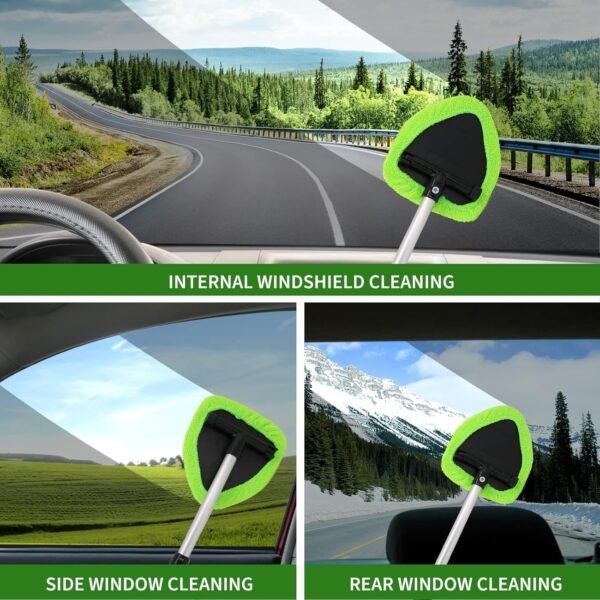 18Pcs Car Detailing Kit, Interior Car Cleaning Kit, Leather & Textile Car Interior Brush, Car Detailing Brush Set with Windshield Cleaning Tool Complete Car Interior Care Kit 7 81a8jb4U4RL. AC SL1500