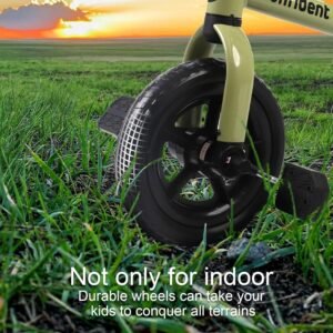 YGJT 3 in 1 Tricycle for Toddlers Age 2-5 Years Old, Folding Kids Balance Bike with Adjustable Seat and Removable Pedal, Toddler Bike Ride-on Toys for Infant, Gifts for Baby Boys Girls(Army Green) 16 YGJT 3 in 1 Tricycle for Toddlers Age 2-5 Years Old, Folding Kids Balance Bike with Adjustable Seat and Removable Pedal, Toddler Bike Ride-on Toys for Infant, Gifts for Baby Boys Girls(Army Green) - Image 7