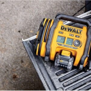 DEWALT Tire Inflator Portable Air Compressor 20V MAX, Car Air Pump with Automatic Shut Off, LED Light, Tool Only (DCC020IB) - Image 10