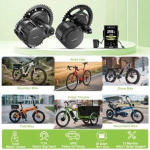 Bafang 1000W Mid Drive Kit with Battery(Optional) :Bafang HD BBS03 Ebike Conversion Kit with Display,48V/52V 8Fun Electric Bike Conversion Kit for Moutain Road Bike(500C,Without Battery) 17 Bafang 1000W Mid Drive Kit with Battery(Optional) :Bafang HD BBS03 Ebike Conversion Kit with Display,48V/52V 8Fun Electric Bike Conversion Kit for Moutain Road Bike(500C,Without Battery) - Image 8