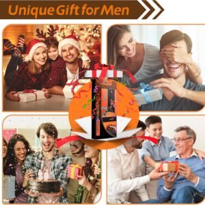 Contour Gauge (12 Inch) with Lock Profile Tool, Christmas Gifts for Men Dad Husband Him Super Contour Duplicator Men Gifts Woodworking Tools Carpenter Tools Construction Outline Angle Measuring Tool - Image 3