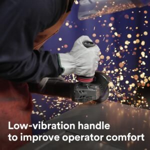 3M Electric Angle Grinder, 11130, VS, 4.5-5 in Slide Switch, 13-Amp, 120V, for Cutting, Grinding, Polishing and Rust Removal,1 EA - Image 4