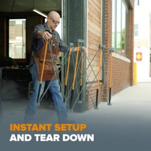 BORA Centipede Workstand CK625 30In X 24In X 48In Steel Centipede Work Support Sawhorse With Bonus Accessories - Image 8