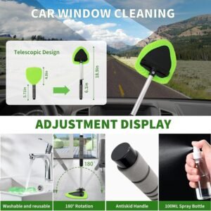 18Pcs Car Detailing Kit, Interior Car Cleaning Kit, Leather & Textile Car Interior Brush, Car Detailing Brush Set with Windshield Cleaning Tool Complete Car Interior Care Kit 13 18Pcs Car Detailing Kit, Interior Car Cleaning Kit, Leather & Textile Car Interior Brush, Car Detailing Brush Set with Windshield Cleaning Tool Complete Car Interior Care Kit - Image 5