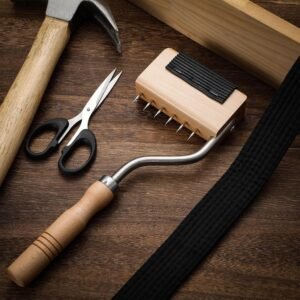 Cinnvoice Gooseneck Webbing Stretcher Upholstery Tool Gooseneck Webbing Stretcher Stretching Tool Handy to Catch The Close to Frame with Plenty of Leverage 13 Cinnvoice Gooseneck Webbing Stretcher Upholstery Tool Gooseneck Webbing Stretcher Stretching Tool Handy to Catch The Close to Frame with Plenty of Leverage - Image 5