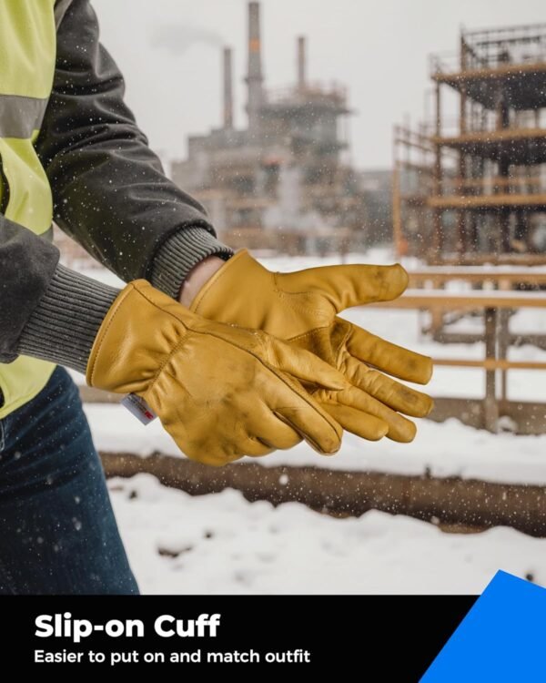 toolant Winter Work Gloves for Men, Insulated Leather with Water Resistance and Abrasion Protection for Cold Weather 6 81wTS7KSJ6L. AC SL1500