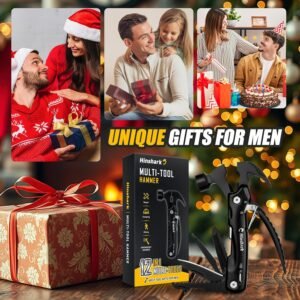 Stocking Stuffers Gifts for Men 12 in 1 Hammer Multitool, Mens Gifts for Christmas, Anniversary Birthday Gifts for Men Dad Husband Him Grandpa, White Elephant Gifts for Adults, Cool Gadgets Tools 12 Stocking Stuffers Gifts for Men 12 in 1 Hammer Multitool, Mens Gifts for Christmas, Anniversary Birthday Gifts for Men Dad Husband Him Grandpa, White Elephant Gifts for Adults, Cool Gadgets Tools - Image 4