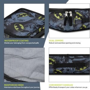 DC Comics Batman Packing Cube Set - Batman, Robin, Superman, Joker - 5 Piece Packing Cube Travel Essential - Luggage Organizer Set - For Kids,Teens,Adults 12 DC Comics Batman Packing Cube Set - Batman, Robin, Superman, Joker - 5 Piece Packing Cube Travel Essential - Luggage Organizer Set - For Kids,Teens,Adults - Image 4