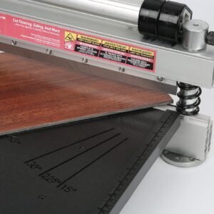 13" Laminate Floor Cutter, Vinyl Floor Cutter - Meet Multi-Angle/Length Cutting, A Flooring Tool also Cuts-Engineered Wood Floor, LVP, VCT, SPC, WPC, Long Life HSS Blade Mounted! - Image 10