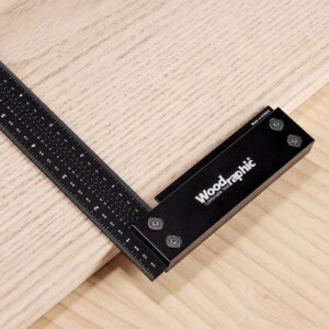 Precision Square Ruler for Measuring and Marking - Aluminum Steel Framing Tool for Professional Carpentry Use (4 Inch) - Image 9