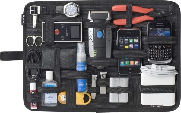 Cocoon CPG51BK GRID-IT!® Accessory Organizer - xLarge 11" x 15" Luggage Accessory (Black) 9 91y8cauBD2L. AC SL1500