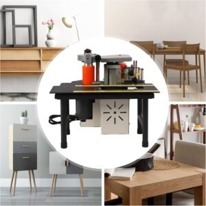 Woodworking Side Bander Device Portable Hardwood Double-Sided Adhesive Side Closing Device PVC 110V 765W Temp Management 120-180 ℃ Furnishings Production Design Sector - Image 4