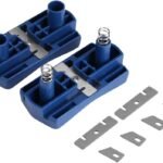 Acouto Lace Leaner PVC Timber Lace Equipment 2 Edges Guidebook Rear Edging Wood Working Device