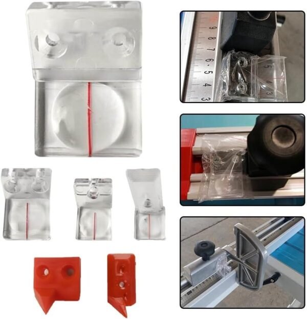 Magnifying Glass Baffle Designed for Gliding Desk Saws and also Side Lace Machines, Assists Accurate Measurements (25mm 2 Gaps) 7 1771501191 61c1M0RcNPL. AC SL1001