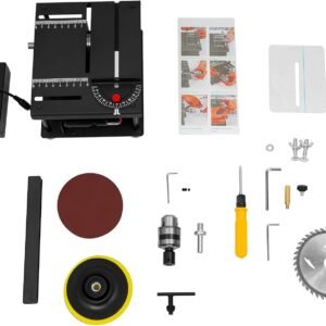 Electric Mini Sliding Desk Saw, 0 ° -90 ° Slant Change Electric Motor 8500/min Metallic Reducing Preciseness Sliding Desk Found Family Do It Yourself Design Reducing Workbench Found Hard Wood Reducing Maker 17 Electric Mini Sliding Desk Saw, 0 ° -90 ° Slant Change Electric Motor 8500/min Metallic Reducing Preciseness Sliding Desk Found Family Do It Yourself Design Reducing Workbench Found Hard Wood Reducing Maker - Image 9