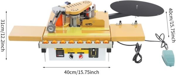 Woodworking Advantage Lace Maker, Expert Contour Straight Advantage Bander, Automatic Feeding/Cutting, Changeable Temp/Speed, 110V for PVC/ABS/MDF Panel 4 1771687287 617sjTUhy4L. AC SL1500