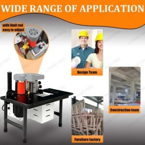Treaty Wood Working Side Lace Equipment, Pvc Edgebander Equipment, Modifiable Velocity Side Lace Equipment, 1000ml Glue Container, Handbook Strip Reducing, for Sessions Development Sites(Afro-american) 13 Treaty Wood Working Side Lace Equipment, Pvc Edgebander Equipment, Modifiable Velocity Side Lace Equipment, 1000ml Glue Container, Handbook Strip Reducing, for Sessions Development Sites(Afro-american) - Image 7