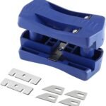 Timber Edge Lace Maker Handbook Dual Side Leaner Edge Lace Maker Edge Cuttering for Plastic PVC Plyboard Wood Working Equipment(Side Leaner)