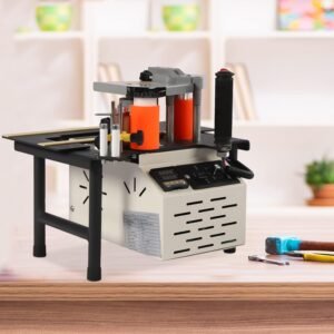 LYNICESHOP Side Lace Device, 110V Portable Wood Working Side Lace Device Wood Working Gluing Device Dual Glue Side Bander Eating Velocity 5m/min Functioning Temperature Level 120-180ºC - Image 4
