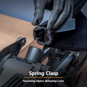 POWERTEC Miter Observed Dirt Debt Collector Bag for 10", 12" Miter Saw, Suits Suggested 2-1/2" Dirt Slots, Hook as well as Loophole Dirt Bag w/Zipper as well as Wired Flexible Mean District Sander, 2PK (75075-P2) 10 POWERTEC Miter Observed Dirt Debt Collector Bag for 10", 12" Miter Saw, Suits Suggested 2-1/2" Dirt Slots, Hook as well as Loophole Dirt Bag w/Zipper as well as Wired Flexible Mean District Sander, 2PK (75075-P2) - Image 4