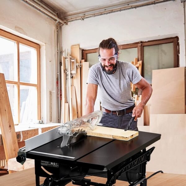 8-inch Dining Table Found for Jobsite, 6.7-Amp Copper Electric Motor, Reducing Quicken to 3576RPM, 24T Cutter, Treaty Portable Dining Table Found Set, along with Gliding Miter Scale Do-it-yourself Wood Working as well as Home Furniture Creating, Grey 6 1772102591 71dtydj2cSL. AC SL1500