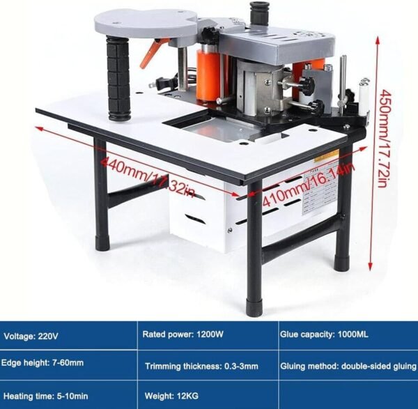 Advantage Lace Maker, Advantage Bander Dual Sided Glue Woodworking PVC Advantage Lace Maker 10-60mm Distance, Advantage Bander Arc Straight Advantage Lace Maker, Structure Products, 6-8m/ minutes 4 1772104694 71l7ddhR0lL. AC SL1500