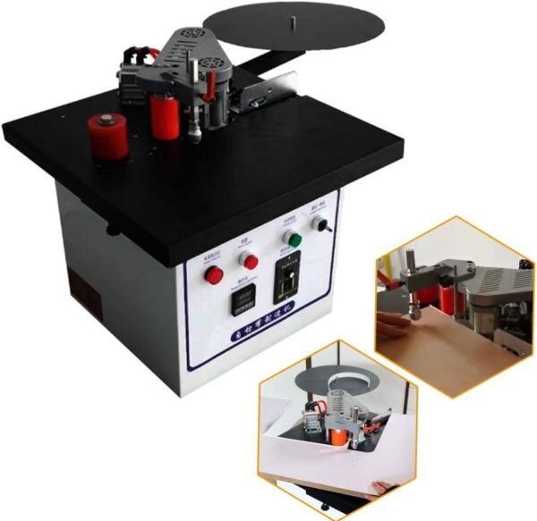Benchtop Side Bander, Wood Working Side Bander Portable Lace Maker, Double-Sided Gluing, Velocity Adjustable Functions along with Straight as well as Arc Edges 850W, for Lumber MDF PVC 6 1772256439 51Z4tmxHiQL. AC SL1000