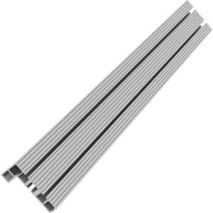 Aluminum 75 Kind T-Slot Miter Path Rail along with Moving Braces for CNC Maker, Modem Dining Table, and also Dining Table Found Fencing Resource, 300-600mm Size, For Woodworking Work Bench(600mm) - Image 3