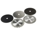 SagaSave 5 Pcs Round Saw Blades Carbide Pearly White Framework Round Saw Blades for Marble Reducing Equipments, Electric Hand Saws, Gliding Desk Saws