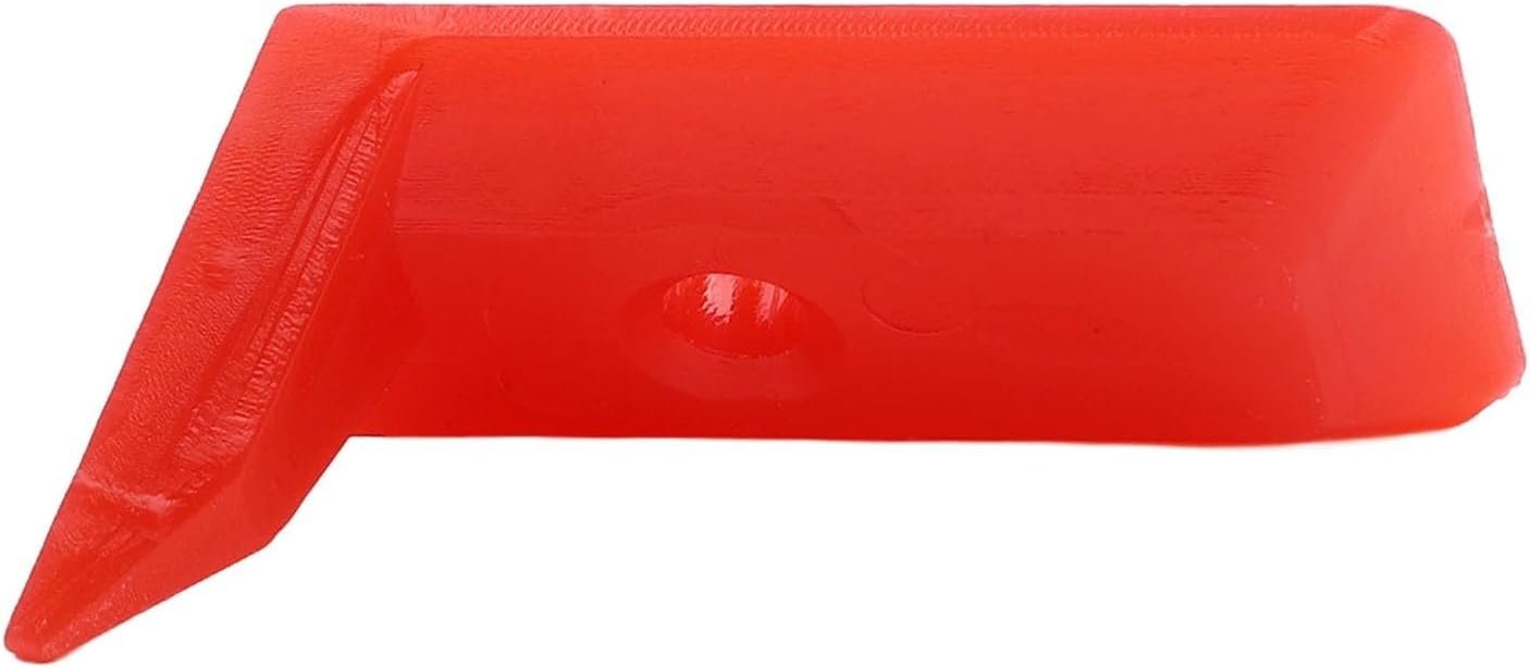 Magnifying Glass Baffle Designed for Gliding Desk Saws as well as Side Lace Machines, Assists Accurate Measurements (Reddish 1 Holes)