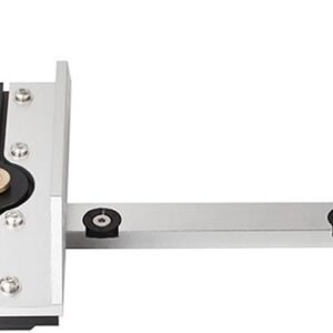 Preciseness Miter Scale, Light Weight Aluminum Metal Universal Dining Table Viewed Miter Scale, Wood Working Accurate Miter Scale for Inscription Maker