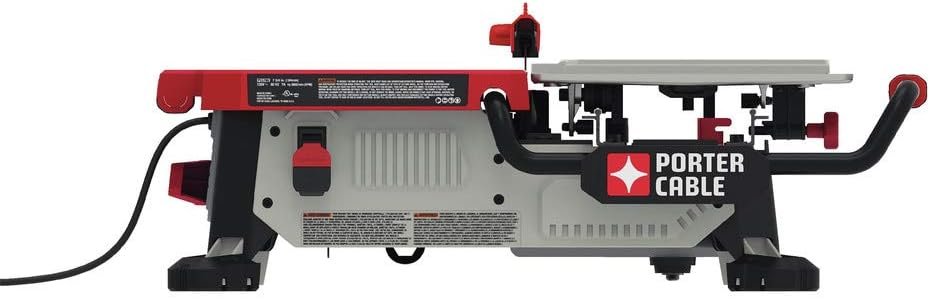 PORTER-CABLE Floor Tile Saw, Damp Viewed along with 7-inch Reducing Ability and also On-Board Reducing Manual (PCE980) 10 PORTER-CABLE Floor Tile Saw, Damp Viewed along with 7-inch Reducing Ability and also On-Board Reducing Manual (PCE980) - Image 3