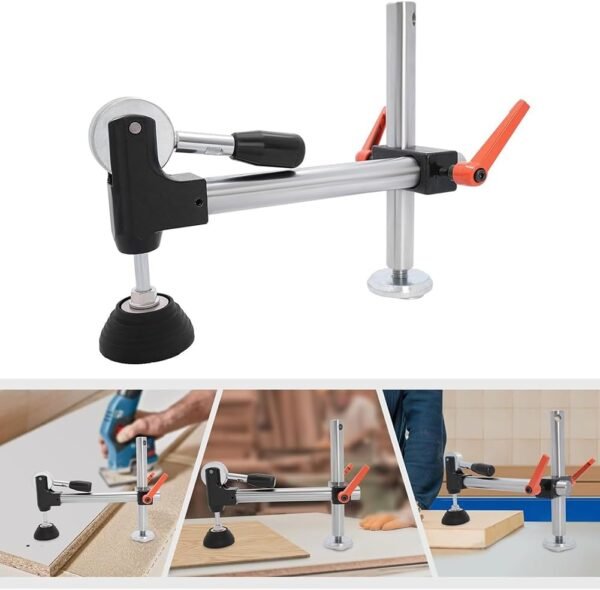 Dining Table Saw Presser, Adjustable Wood Working Guide Clamp Unusual Push Preciseness Sliding Dining Table Board Viewed Stress Layer Unit for MetalworkingSilver,1 1 51PEK+ TNdL. AC SL1001