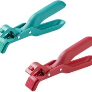 Anti-Scald Dish Clip, 2025 Warmer Gripper Tongs, Anti-Scald Plates Grippers Lifters, Multi Perspective Pot Clips Device, Cooking Area Tool For Dishes Pans Cuisine (2Pcs)