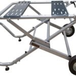 POWERTEC Dining Table Viewed Remain along with Tires, Portable Stand up w/ 330Lbs Weight Ability, Collapsible Style for Easy Storing in Garage, Appropriate along with Dewalt Dining Table Viewed (MT4009)