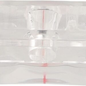 Plastic Enlarging Lense Baffle for Sliding Desk Found and also Side Lace Wood Working Machines– Straightforward or even Reddish, along with Reddish Product Line Positioning Range, 1-Piece(25mm 1 Openings)