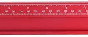 Specialist Wood Working Slide Light Weight Aluminum Metal Manual Rail Press Take Care Of Accuracy Machined Jig Component Port Components for Dining Table Saws Mincing Machines Band Saws Sessions Devices Reddish (600mm/ 23.62 in)