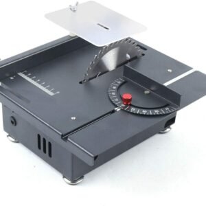 Mini Desk Observed, Workbench Rounded Cutter Wood Working Reducing Device Device Electric Style Gliding Accuracy Desk Saw Home Do-it-yourself Wood Working Reducing Device along with 1.38" Reducing Deepness Rounded Cutter