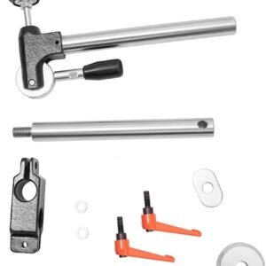 Dining Table Saw Presser, Adjustable Wood Working Guide Clamp Unusual Push Preciseness Sliding Dining Table Board Viewed Stress Layer Unit for MetalworkingSilver,1 13 Dining Table Saw Presser, Adjustable Wood Working Guide Clamp Unusual Push Preciseness Sliding Dining Table Board Viewed Stress Layer Unit for MetalworkingSilver,1 - Image 7