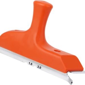 Side Lace Leaner along with Stainless-steel Cutter & Comfortable Grasp, Carpentry Resource for Deburring Planing Correcting Hardwood Edges Laminate PVC Abdominal on Straight and also Curved Surfaces