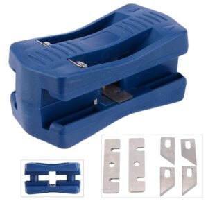 Upper Hand Lace Leaner, Veneer/Laminate Upper Hand Leaner Mini Plastic PVC Plyboard Melamine Hardwood Upper Hand Band Cutter Machine, Guidebook Trimmings Carpentry Resource