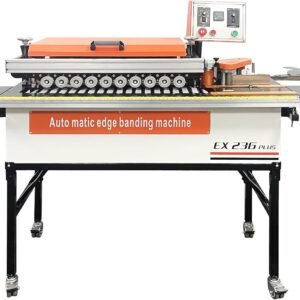 HNZXIB Expert Side Bander EX236 And Also, Automobile Nourished Double-Side Gluing, Integrated Trimming/Polishing, 16.4 ft/min Rate, Steady Frame for Personalized Household Furniture Studios & High-Volume Kitchen Cabinetry Shops