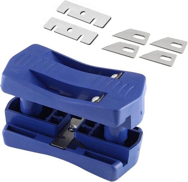 Banding Trimmer, PVC Manual Wood Banding Trimming Machine with 6pcs Blade, for Panel Furniture, Cabinet Manufacturing