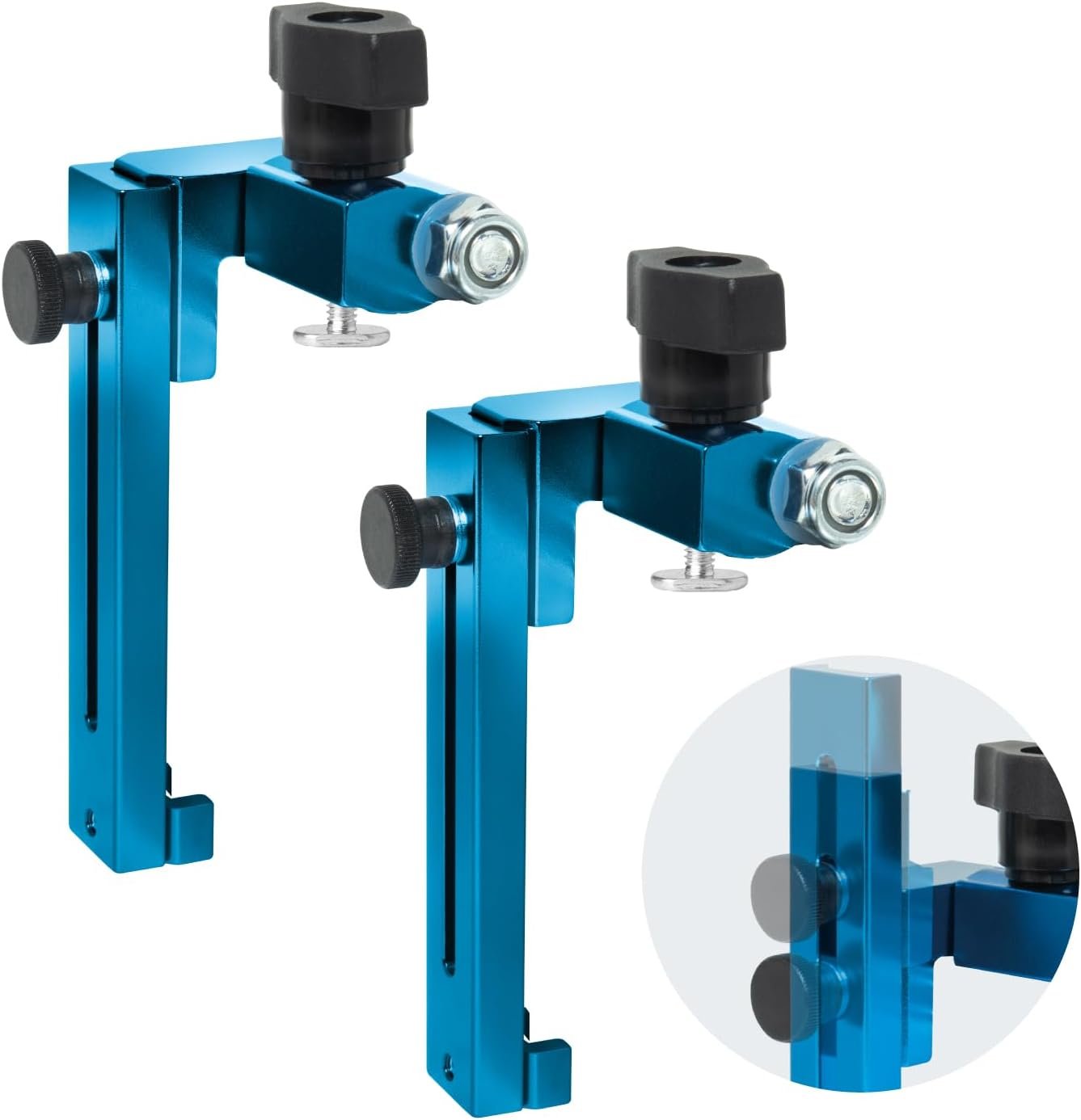 POWERTEC 1" to 3-1/2" Flexible Flip Quit, License Pending Curved-Based T Monitor Pick Up Miter Saw, Dining Table Found, Rotary Tool Push, Modem Desk, Miter Scale, T Monitor Equipment for Carpentry,2 PK( 72043-P2)