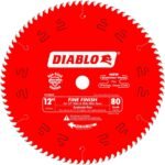 Diablo D1280X: 12″ x 80-Teeth Great End Up Saw Cutter for Hardwood