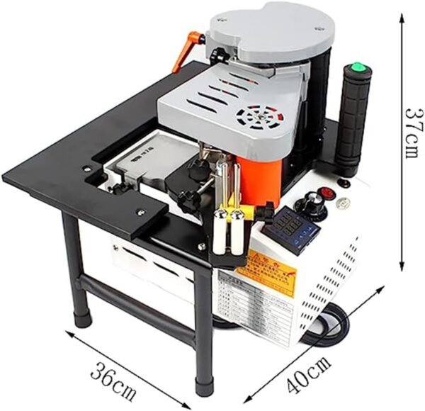 Transportable Upper Hand Bander, 1-6m/ s Dual Sided Glue Woodworking PVC Upper Hand Lace Device, 1200W Property Products, Double-Sided Layer 4 61EG+dXcgEL. AC SL1500