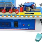 Woodworking Upper Hand Bander Automatic Upper Hand Lace Maker Double-Side Gluing Multi-function Sealing Off as well as Restoring Maker along with Pneumatically-driven Scalp as well as Automatic Edging, 110V